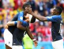 FIFA WC PIX: Pogba earns France 2-1 win as technology plays its part