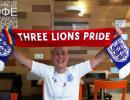 England fan ready to fly the flag for gay rights at World Cup