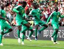 PHOTOS: Poland's mishaps help Senegal claim first African win