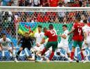 Ponderous Portugal spared embarrassment by Morocco's profligacy