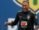 Boost for Brazil as Neymar returns to training