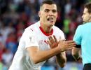 Swiss ministers support Xhaka, Shaqiri over goal celebrations