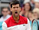 Djokovic plays down Wimbledon chances