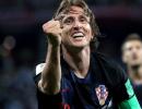 Magic Modric living the dream for Croatia