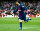 Messi gem lifts Barcelona eight points clear of Atletico