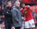 Mourinho hits back at De Boer over Rashford comments