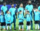 India football team's 13-match unbeaten run ends