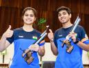 Sports Shorts: Bhaker-Anmol win air pistol mixed gold