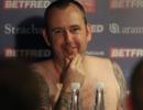 WATCH! This champ strips naked for his winning press conference