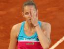 Tennis Roundup: Pliskova damages umpire's chair; Nadal cruises