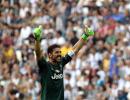 Buffon bids tearful farewell to Juventus after 656 games