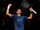 Djokovic outlasts Federer to set up Khachanov final