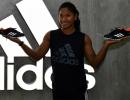 PIX: Adidas to Asian champion Swapna's rescue with customised shoes