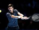 ATP Tour Finals: Djokovic tames Isner as Ronaldo watches