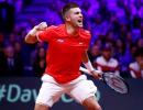 Davis Cup final: Coric, Cilic put Croatia in charge