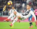 Football Extras: Ronaldo becomes joint top-scorer in Serie A