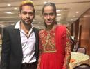 Check out Saina Nehwal's wedding card