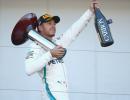 Hamilton wins in Japan; closes in on F1 title