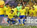 PHOTOS: Brazil down Argentina; Belgium held by Netherlands