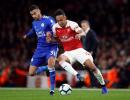 Aubameyang, Ozil inspire Arsenal comeback against Leicester