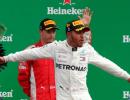 Hamilton wins as Vettel spins in Ferrari's backyard