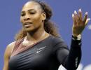 Serena hit with $17,000 fine for US Open outburst