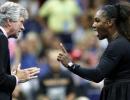 Serena's US Open treatment divides tennis world