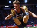 France's Mayer breaks decathlon world record