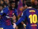 Dembele, Messi partnership fuelling Barcelona goal rush