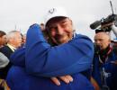 Europe regain Ryder Cup with dominant singles display