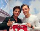 PIX: SRK hosted by Arsenal's Ozil at the Emirates