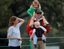 PIX: Women, kids take over Augusta National