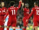 PHOTOS: Salah and Mane send Liverpool top