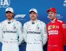 F1: Bottas takes Baku pole after Leclerc crashes