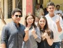 V-day in Mumbai: Sports stars go voting!