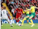 PICS: Liverpool rout Norwich in Premier League opener