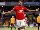 Martial starts to evolve but United lacking creativity