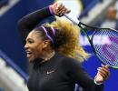 US Open PIX: Serena whips Sharapova; easy for Djokovic