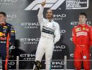 Hamilton ends the F1 season in style in Abu Dhabi