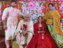 Wrestler Babita replicates Priyanka's wedding lehenga