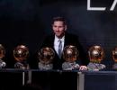 PICS: Messi wins record sixth Ballon d'Or