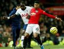 Rashford double as United spoil Mourinho's return