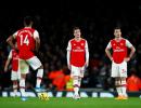 EPL PIX: Arsenal slump to first home defeat