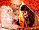 PIX: Sania Mirza's sister ties the knot