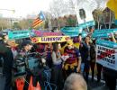 'El Clasico' sparks pro-independence protests