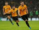 EPL: City's title bid fades after collapse at Wolves