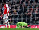 EPL PICS: Chelsea down Arsenal in ill-tempered derby