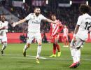 Benzema double puts Real Madrid in King's Cup semis