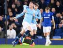 EPL PIX: Man City go top with win at Everton