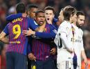 King's Cup: Malcom rescues draw for Barcelona in Clasico